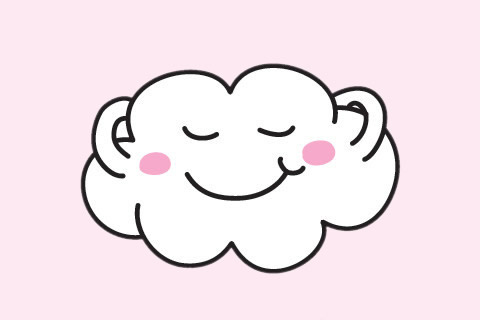 分享几款卡通云朵简笔画(卡通版的云朵怎么画)