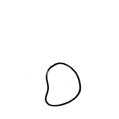 一步步教你画彩色的蘑菇