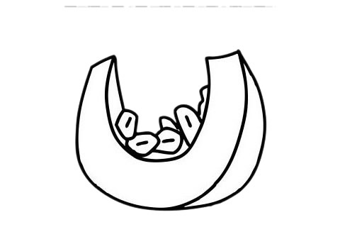 分享一组南瓜儿童简笔画