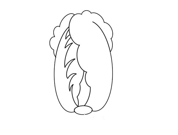 大白菜怎么画简单又好看
