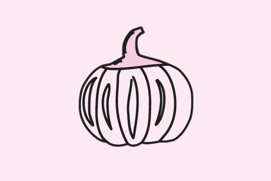 一组关于南瓜的简笔画