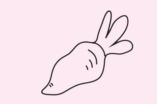 五张胡萝卜简笔画大全