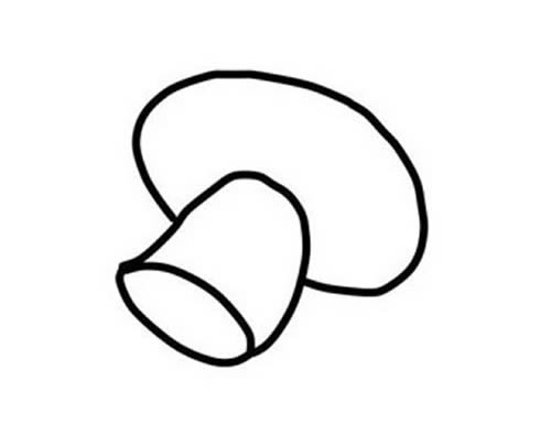 蘑菇怎么画简单好看