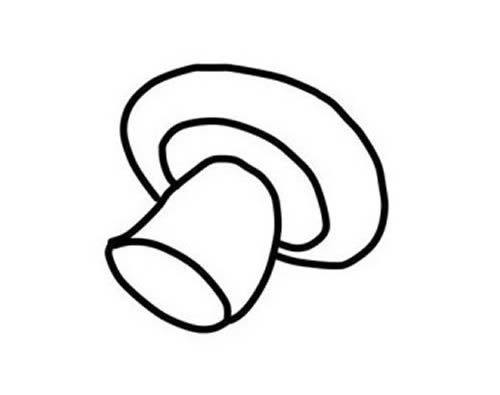 蘑菇怎么画简单好看