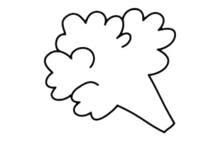 香菜简笔画详细步骤