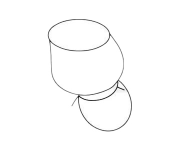 可爱的莲藕简笔画