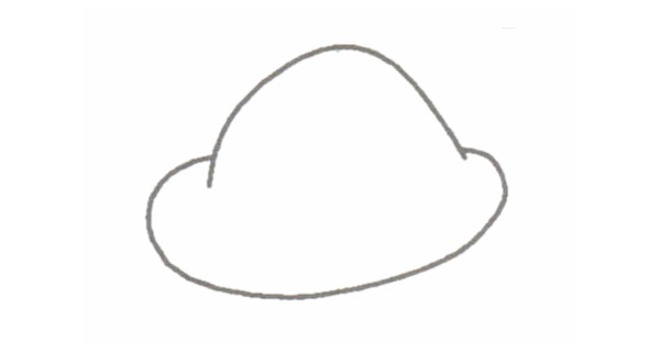 漂亮的蘑菇儿童简笔画(漂亮的蘑菇儿童简画图片)