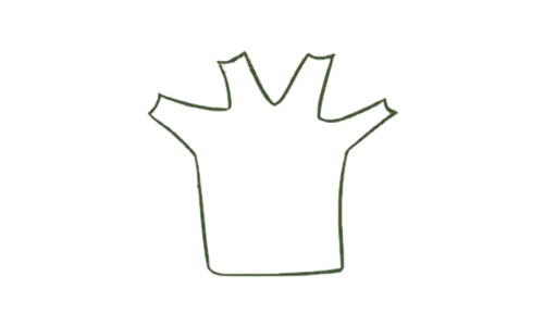 带颜色的卡通西兰花简笔画(卡通西兰花图片)