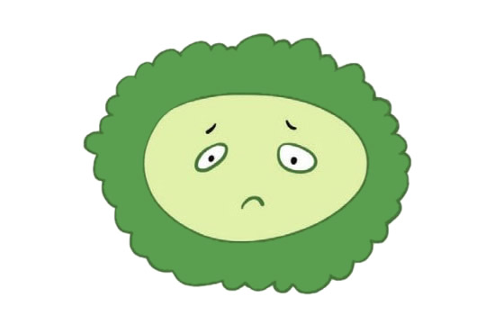 分享一组苦瓜简笔画