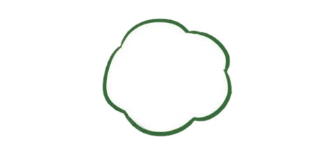 带颜色的青椒简笔画(青椒彩色简笔画)