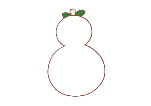 葫芦怎么画最简单