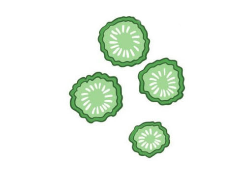 一组黄瓜简笔画图片大全