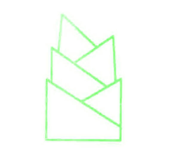 一步一步教你画竹笋