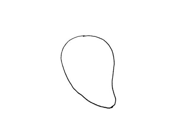 可爱卡通萝卜简笔画步骤(卡通可爱头像女)