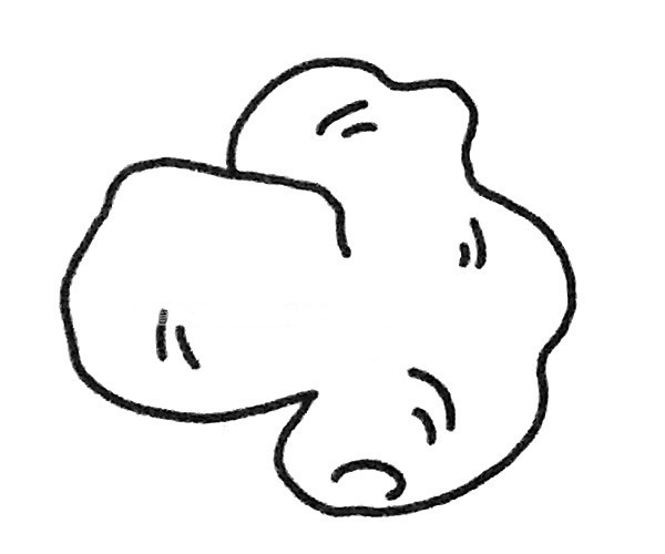 6款生姜儿童简笔画