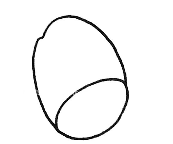 四步教你学会画莲藕