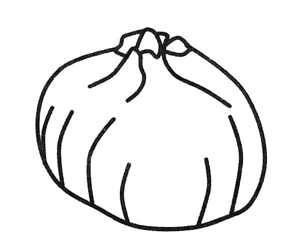 5款洋葱儿童简笔画