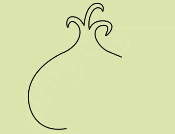 卡通的大蒜简笔画 卡通的大蒜简笔画