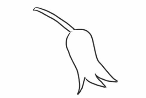 茄子简笔画步骤教程