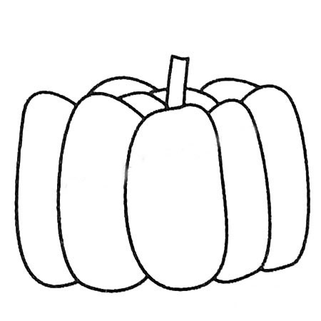 一组南瓜简笔画大全