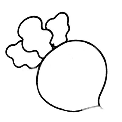 简单好看的萝卜简笔画