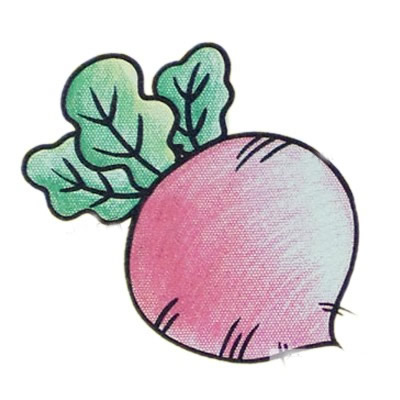 简单好看的萝卜简笔画