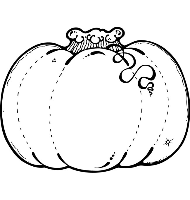 手绘南瓜简笔画