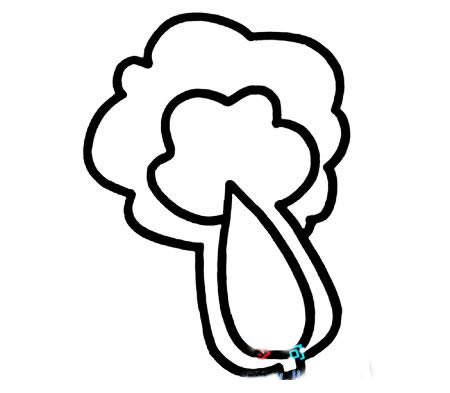 分享一组上海青简笔画