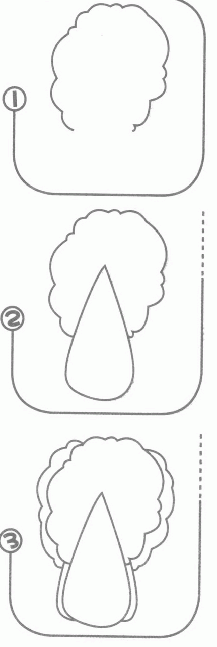 大白菜简笔画分解步骤