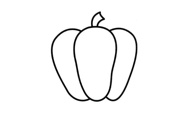 非常简单的甜椒儿童画(非常简单的手工怎么做)