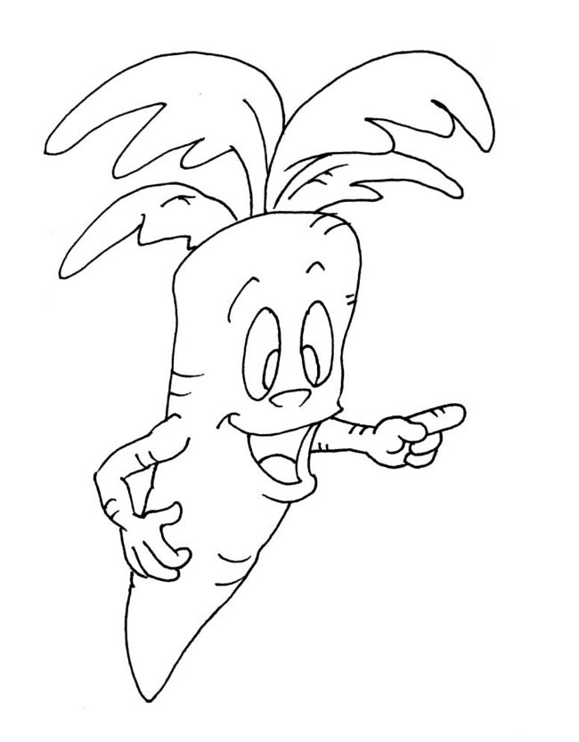 两幅卡通胡萝卜简笔画(胡萝卜卡通画可爱)