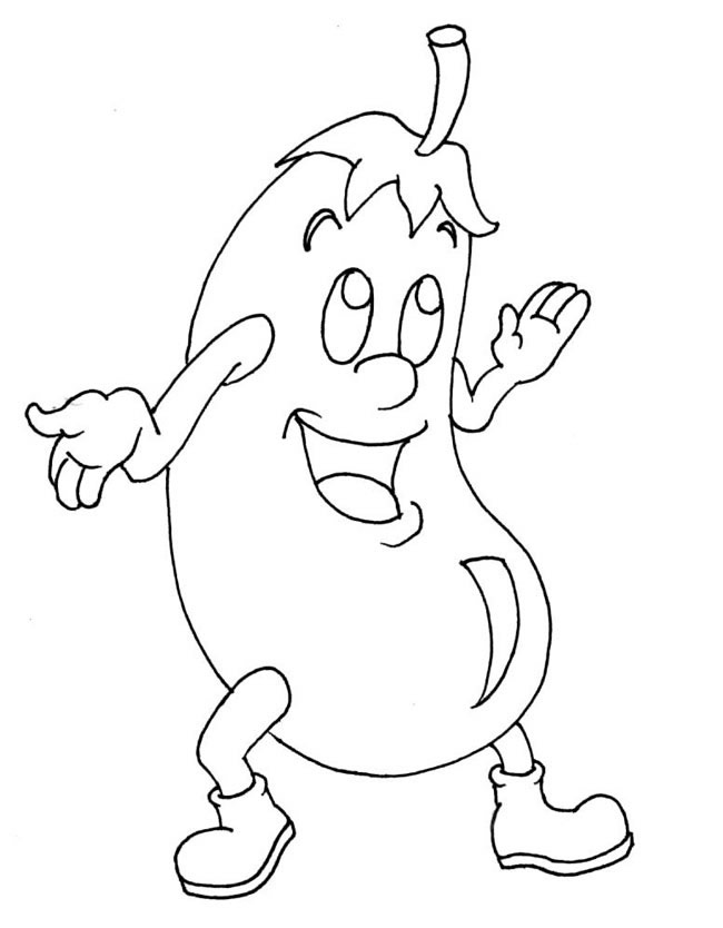 卡通茄子简笔画(茄子卡通图片大全大图)