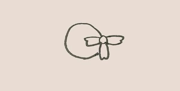 三色堇简笔画的画法